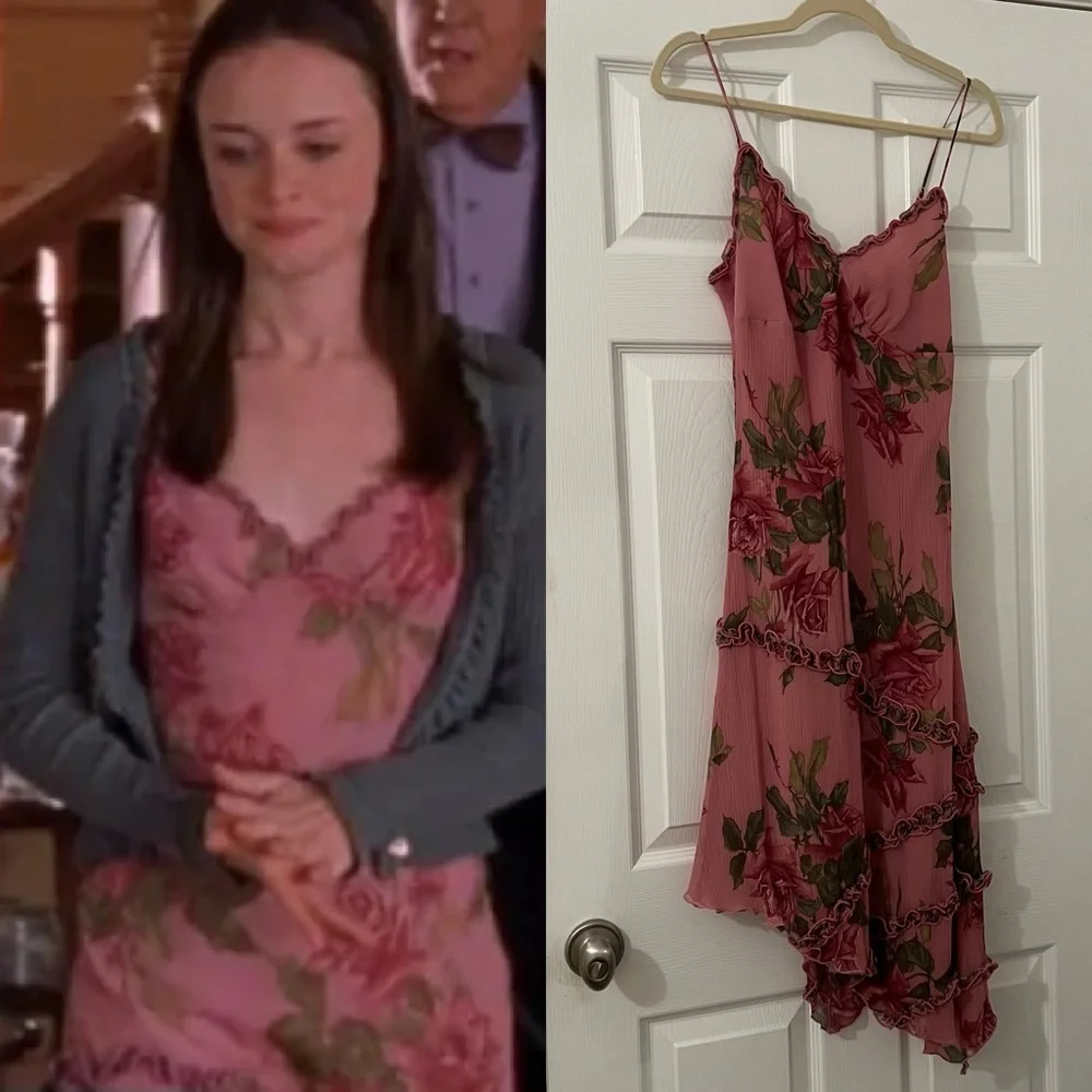 Rory Gilmore Gilmore Girls Vintage Betsey Johnson Graduation Dress RARE Rory Gilmore Gilmore Girls Vintage Betsey Johnson Graduation Dress RARE